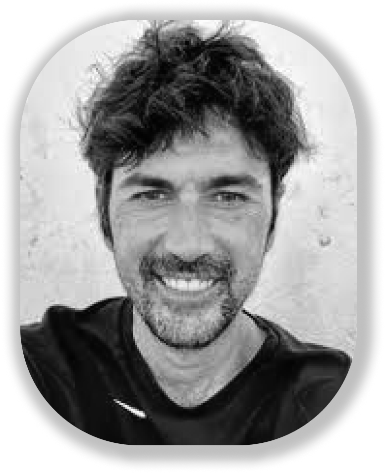 Soccer coach Miguel Llorente smiling
